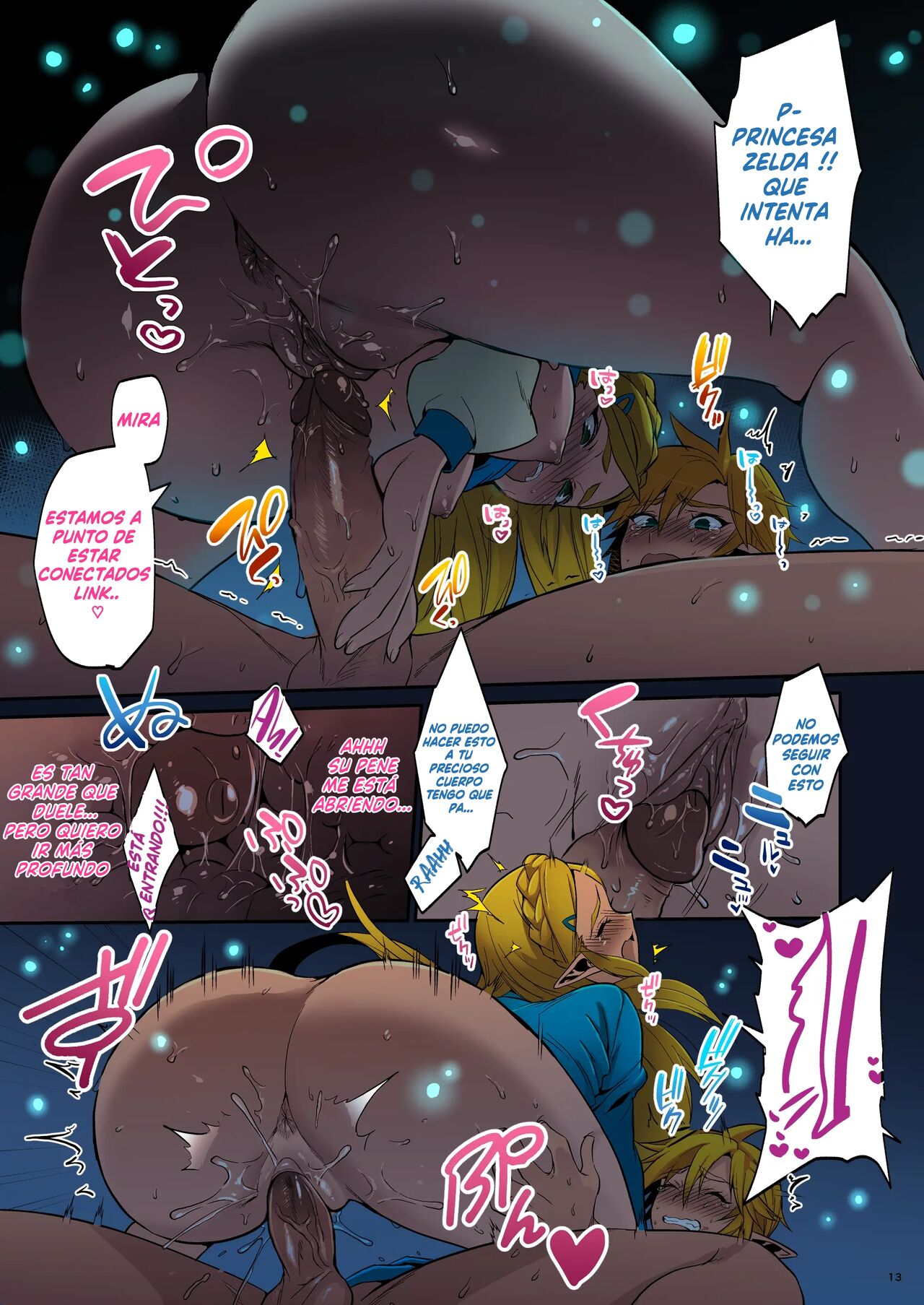 Hyrule Hanei no Tame no Katsudou! | Tomando Pasos para Asegurar a Hyrule con Prosperidad ¡Colorized! page 12 full