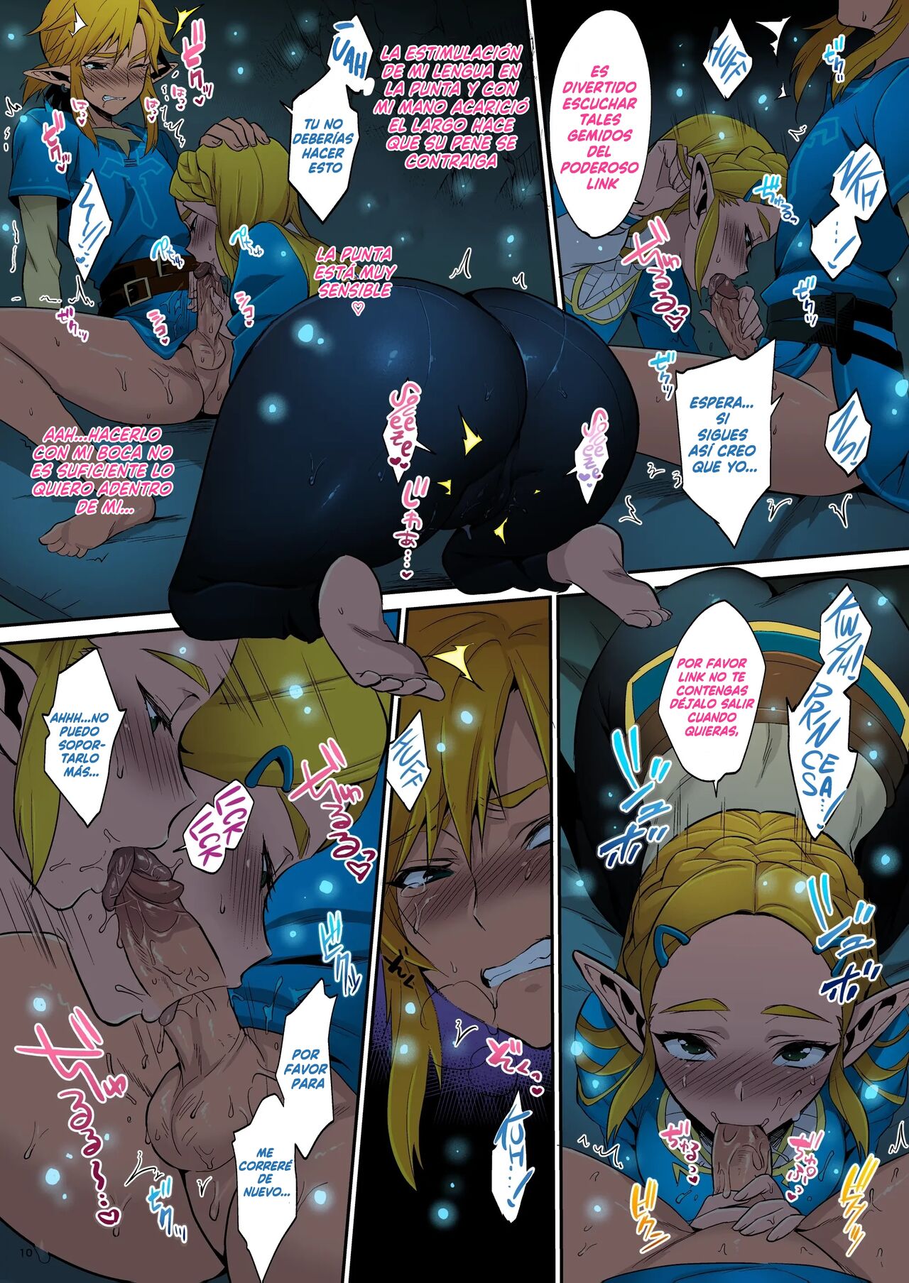 Hyrule Hanei no Tame no Katsudou! | Tomando Pasos para Asegurar a Hyrule con Prosperidad ¡Colorized! page 9 full