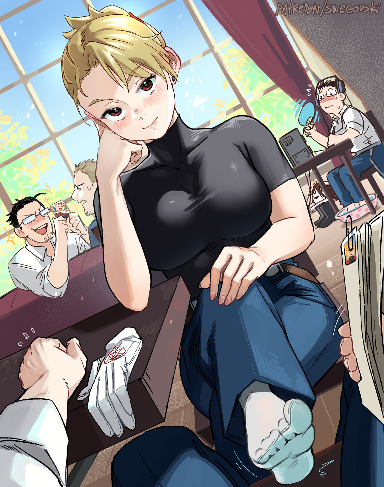 Roy Mustang x Riza Hawkeye page 11 full
