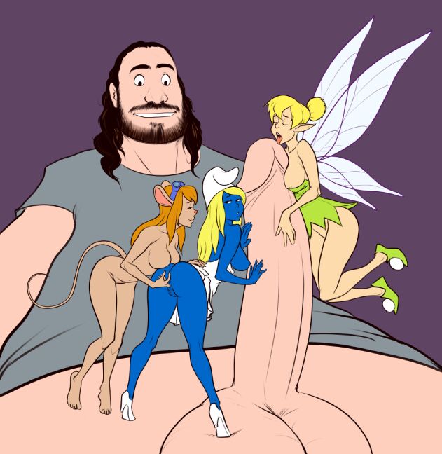 DP#54 - Tinkerbell, Gadget & Smurfette page 3 full