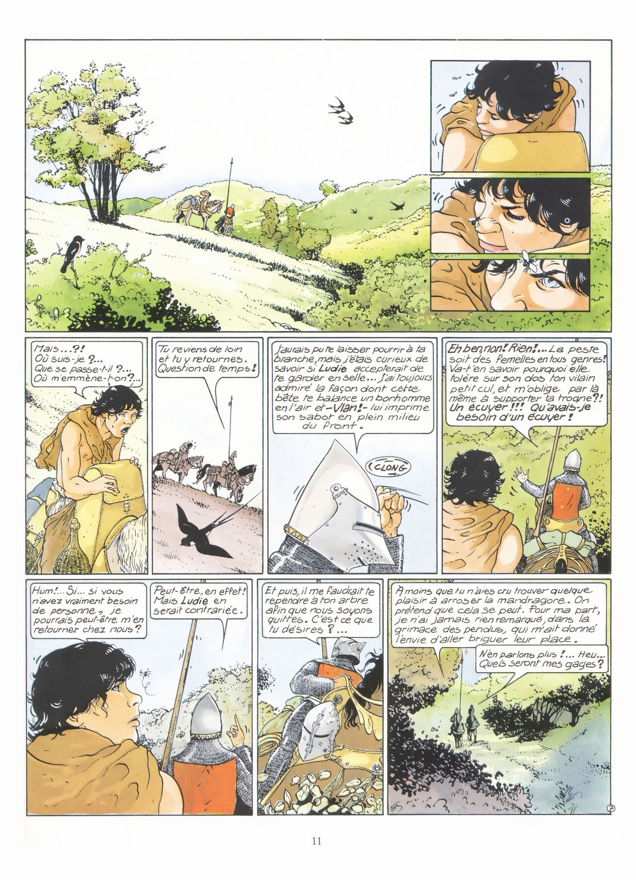 Les compagnons du crépuscule T1 Le sortilège du bois des brumes page 12 full