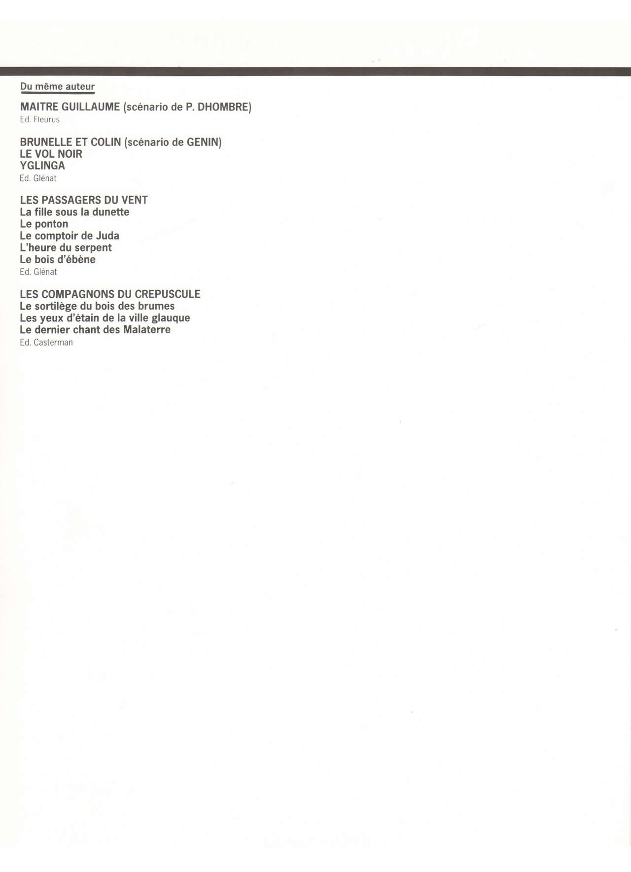 Les compagnons du crépuscule T1 Le sortilège du bois des brumes page 3 full