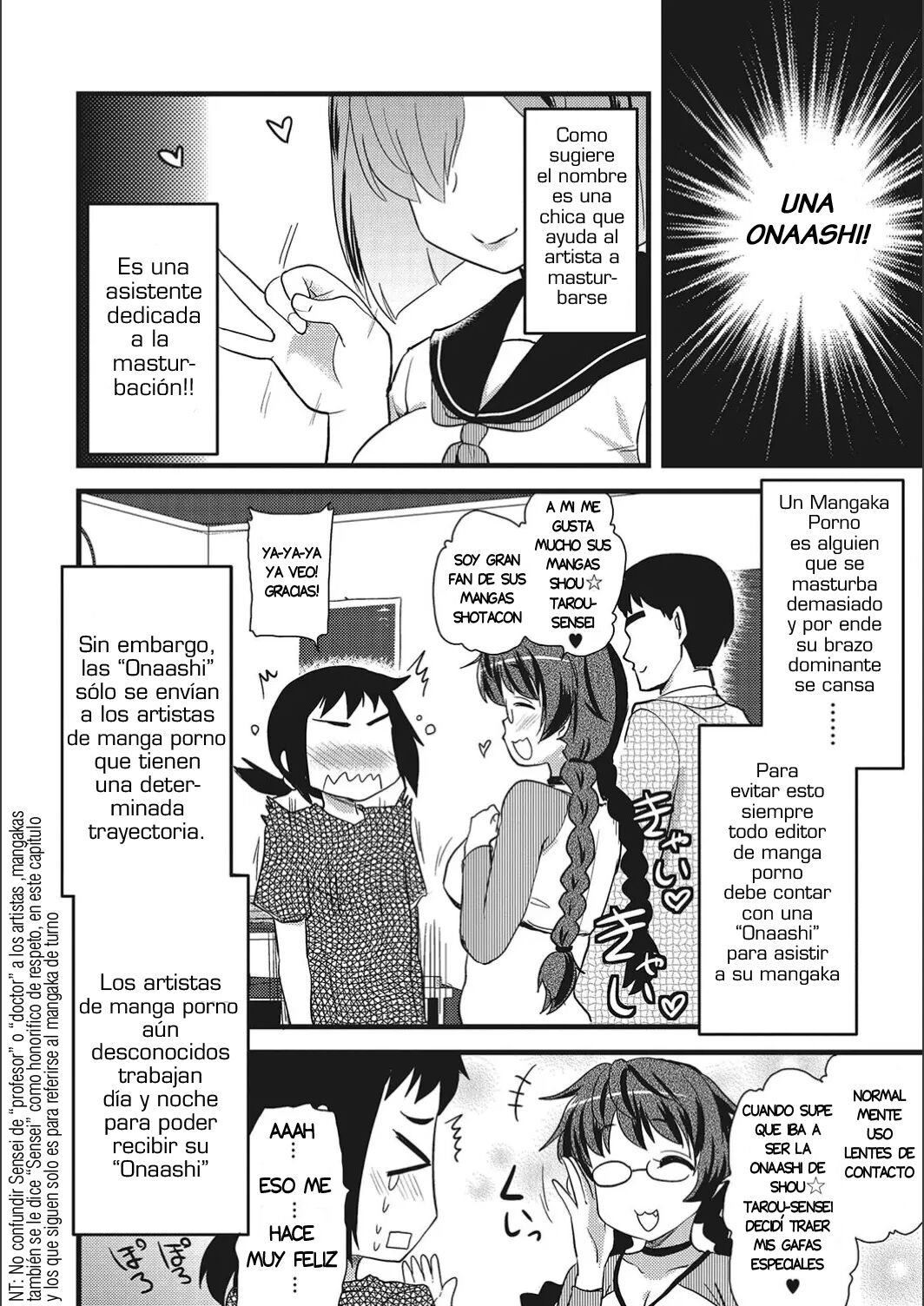 ONA-ASSI! ~Ero Manga Ka no Onanie wo Tetsudau Shigoto~ page 7 full