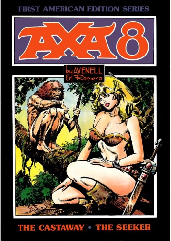 [Romero] Axa 8 (The Castaway - The Seeker) [English] cover