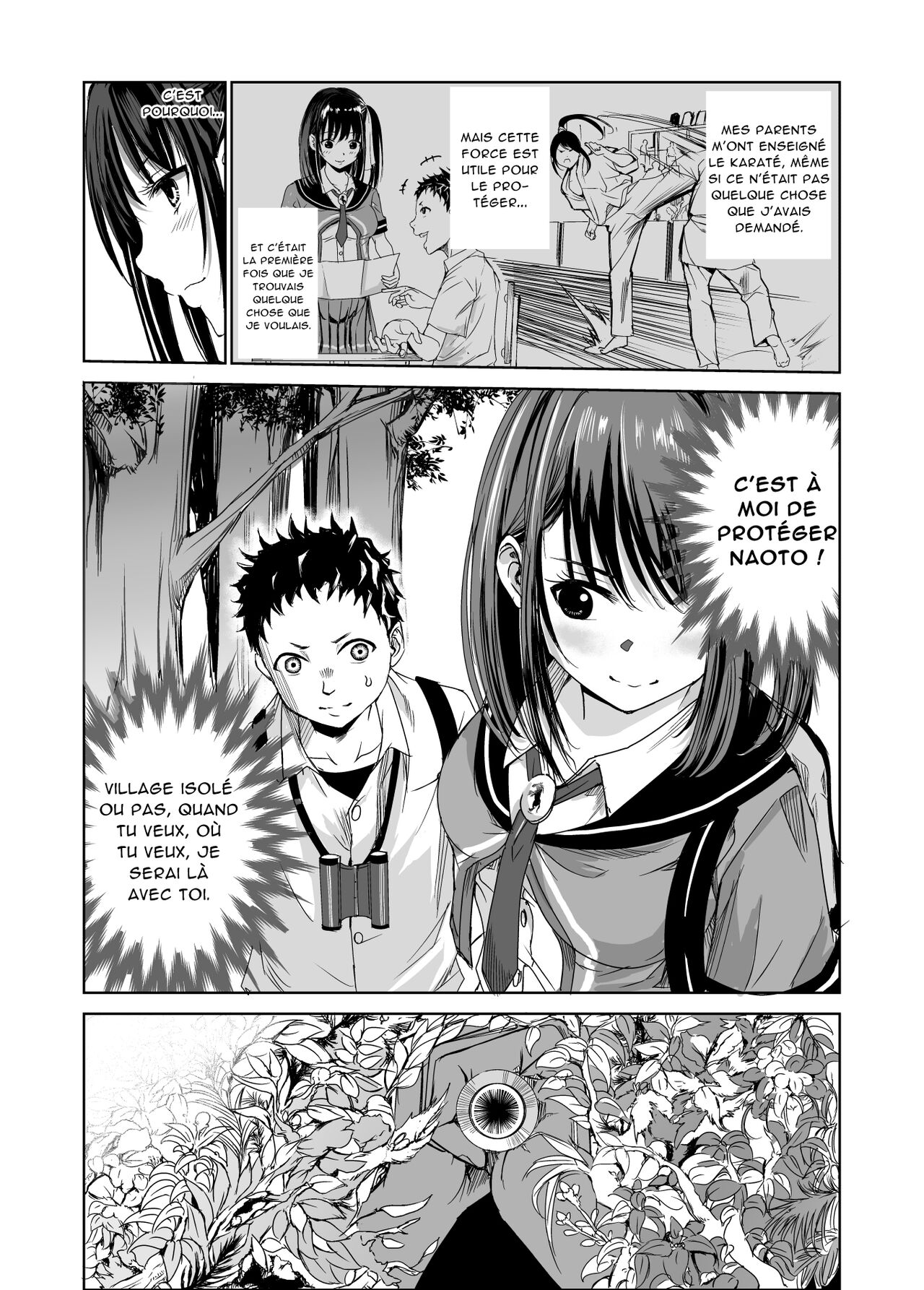 Tsuyagari Mura 1 ~Kareshi o Mamoru Tame Hikyou no Mura de Kyousei Gohoushi & NTR Sex~ page 7 full