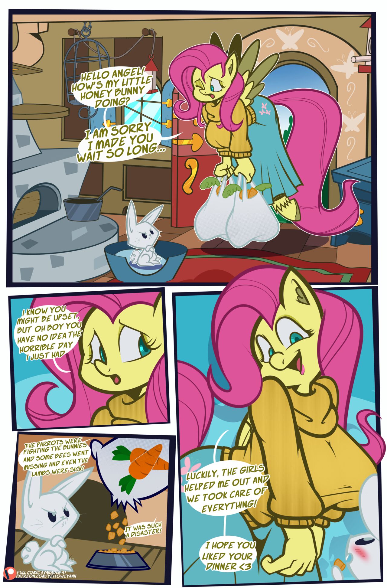 Fluttershy's Overtime page 2 full
