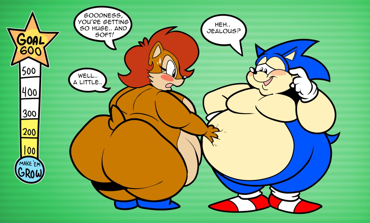Sonic & Sally GROWTH DRIVE page 3 full