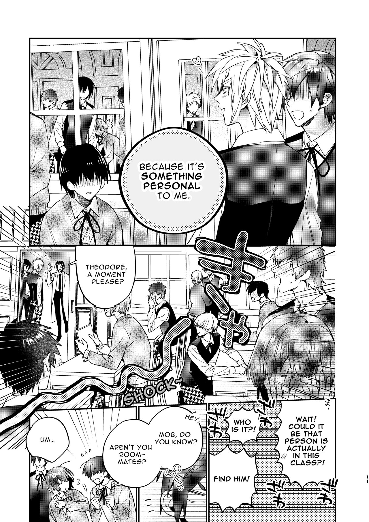 Tensei Mob wa BL-gee no Sekai de Hamerare Kouryakusaremashita!? 2 | Sex with the Love Interest! But I'm an NPC! 2 page 11 full