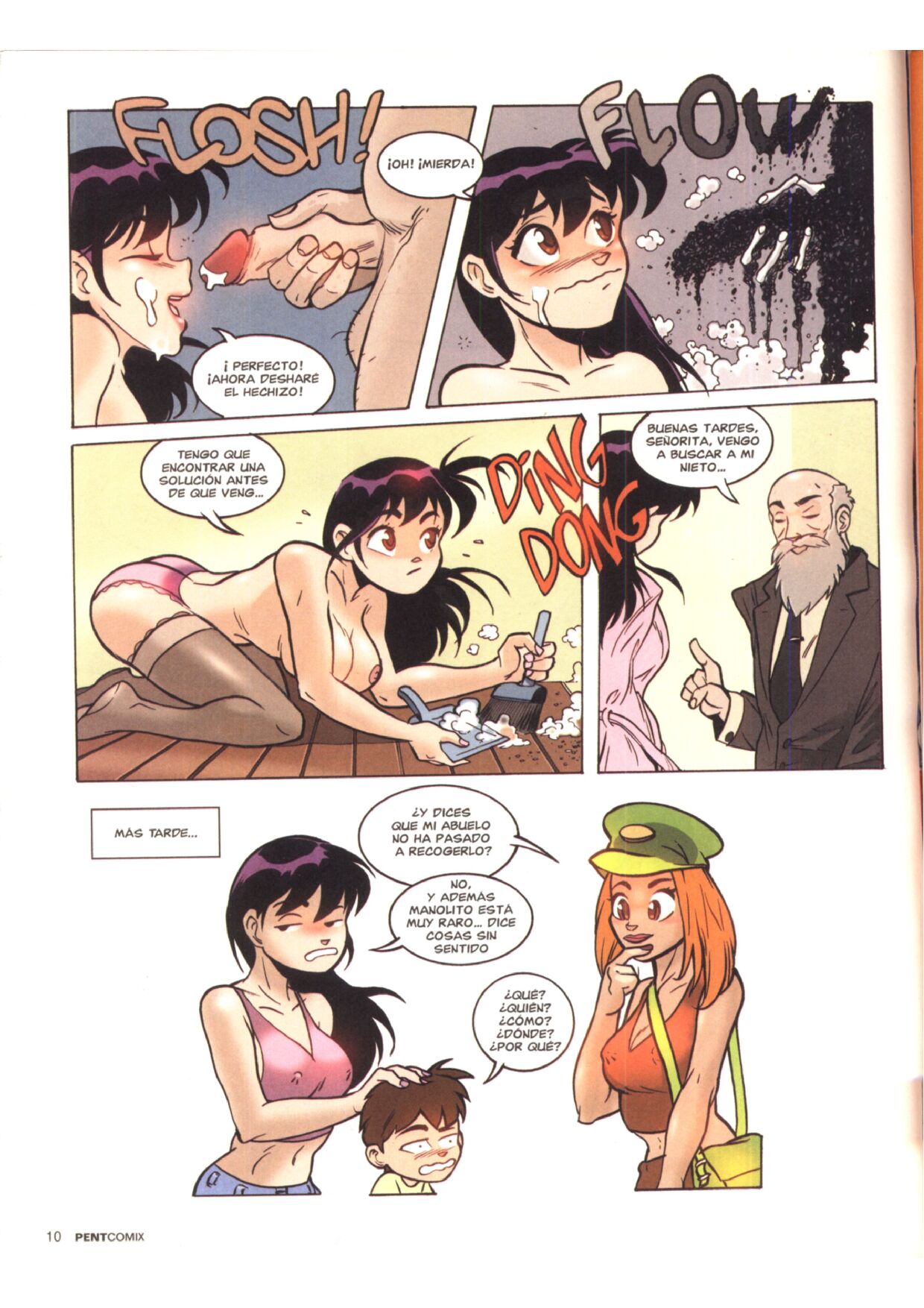 Penthouse Comix #74 page 10 full