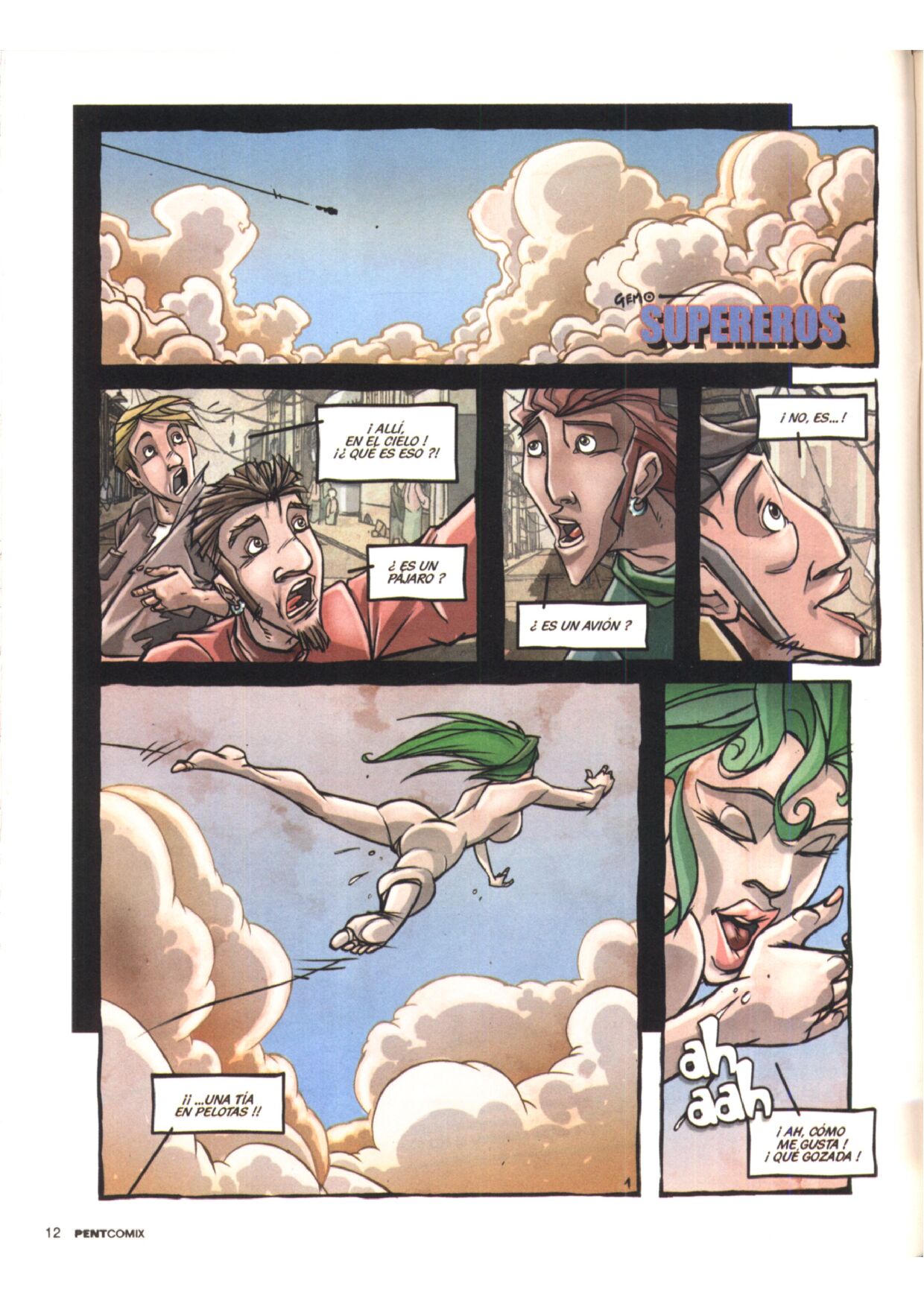 Penthouse Comix #74 page 12 full