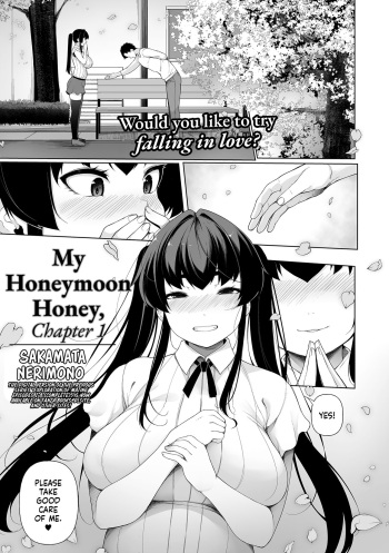 [Sakamata Nerimono] Ichinen Kanojo 1 | My Honeymoon Honey Ch. 1 [English] [head empty + Wiimouto] cover