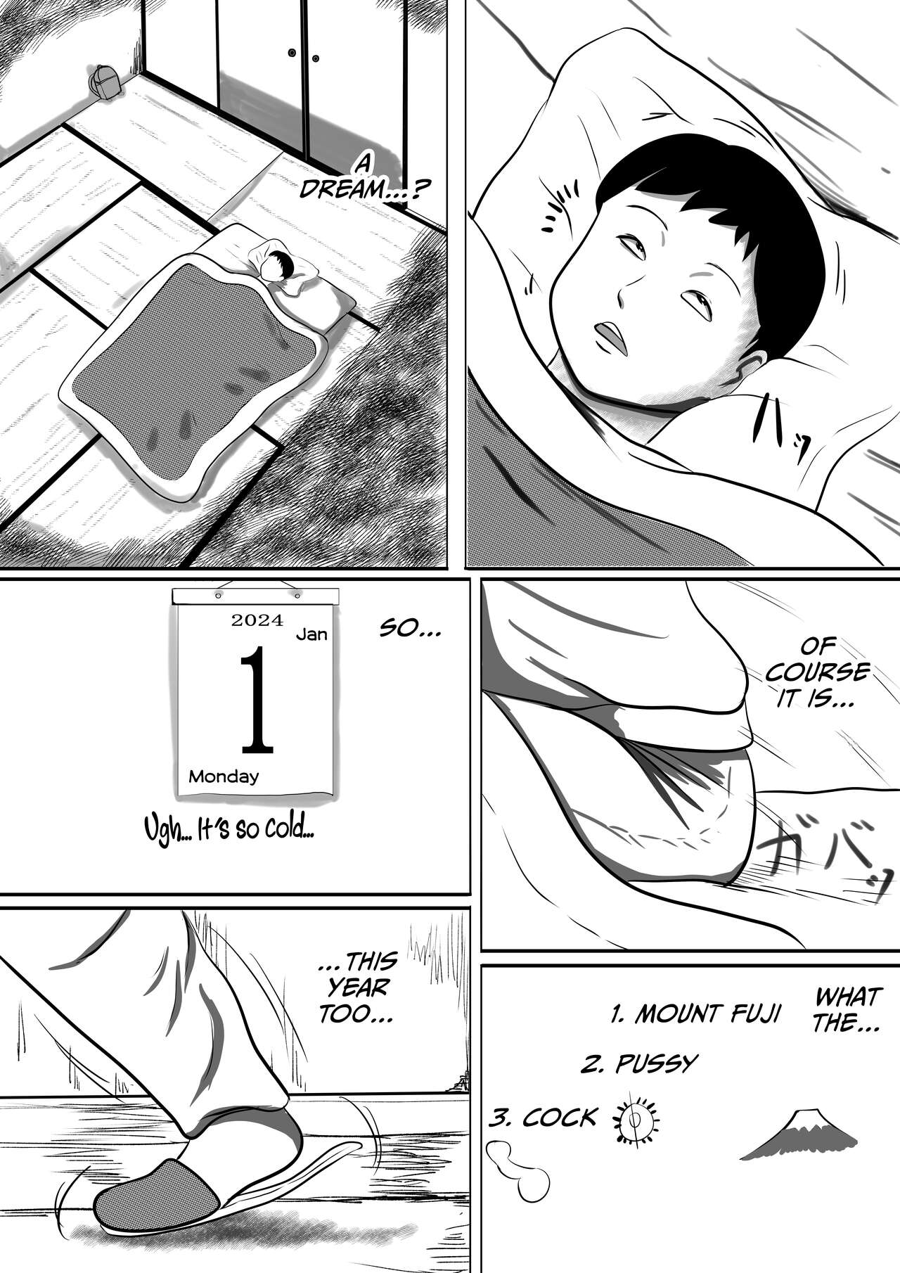 Obaa-chan Ie ni Boku wa Iku! Obaa-chan Ie ni Obaa-chan no Imouto ga Kita! | I'm going to Granny's house! Granny's sister is came to visit! page 8 full