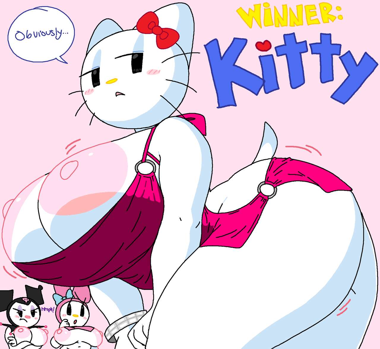 Kitty, Melody & Kurumi's night dress page 10 full