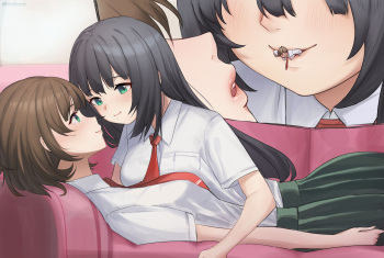 [kuroihassan] Two girls cover
