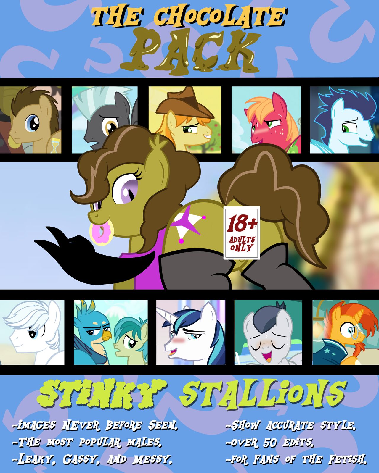 The Chocolate Pack 2: Stinky Stallions page 1 full