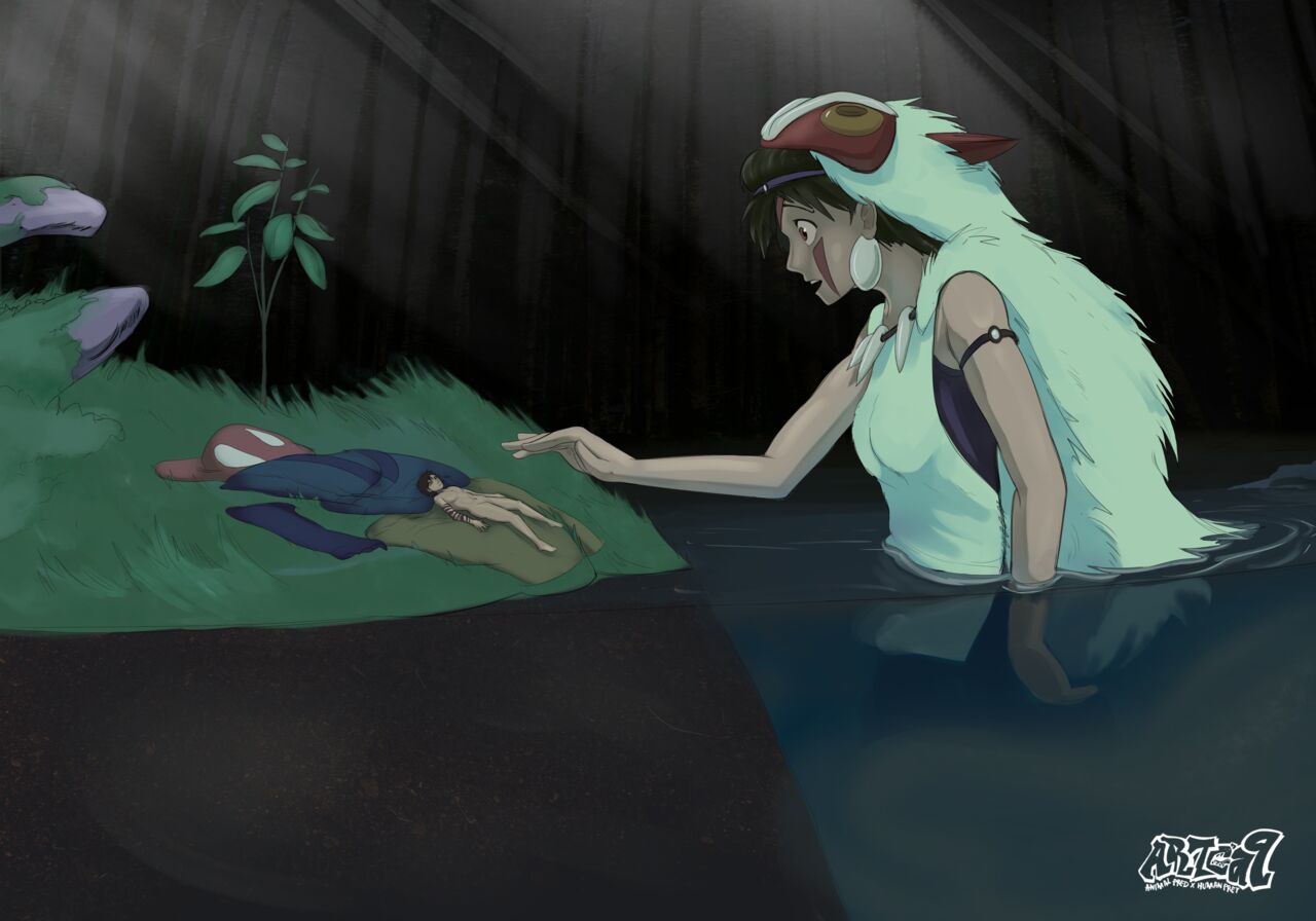 Princess Mononoke Vore saga page 10 full