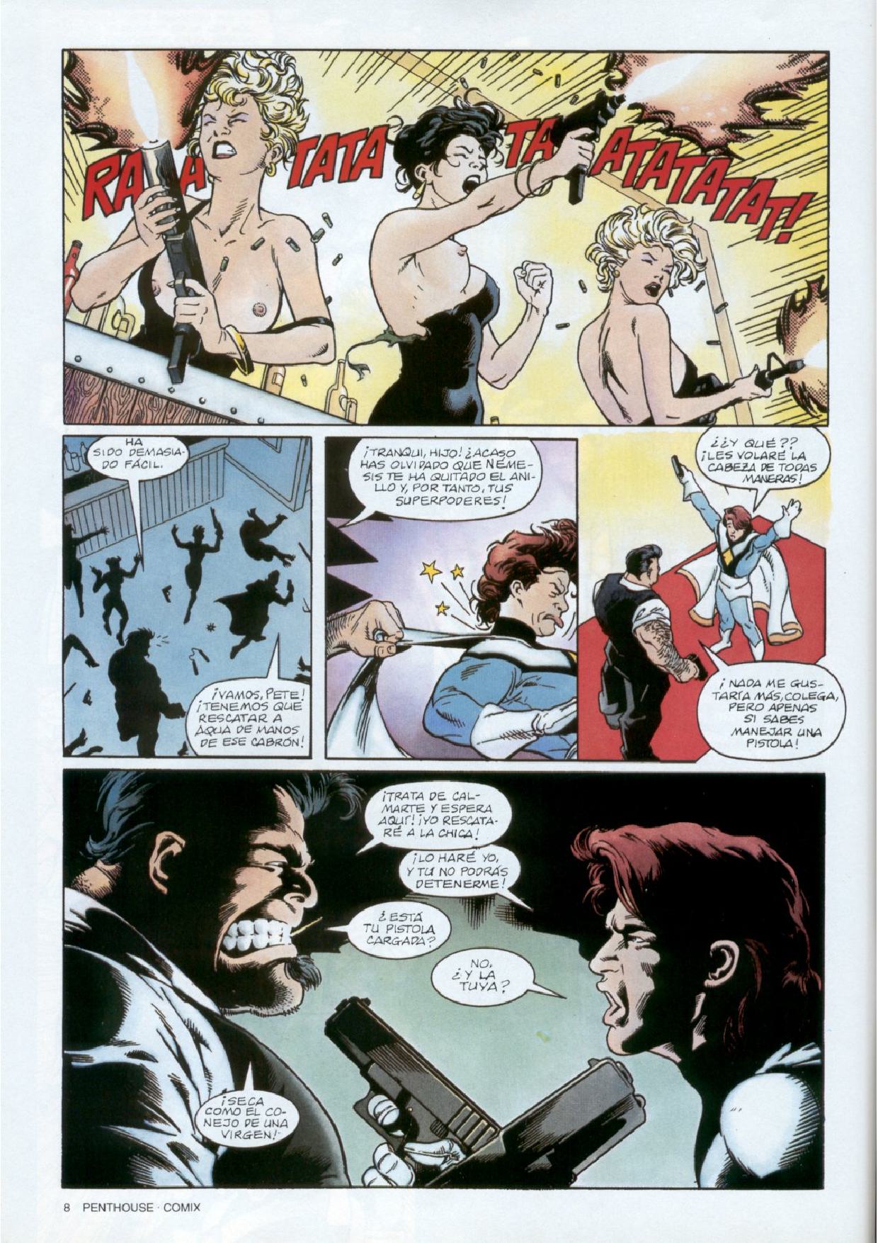 Penthouse Comix #9 page 8 full