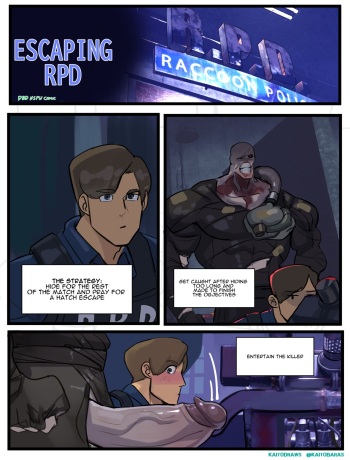[Kaito Draws] Escaping RPD cover