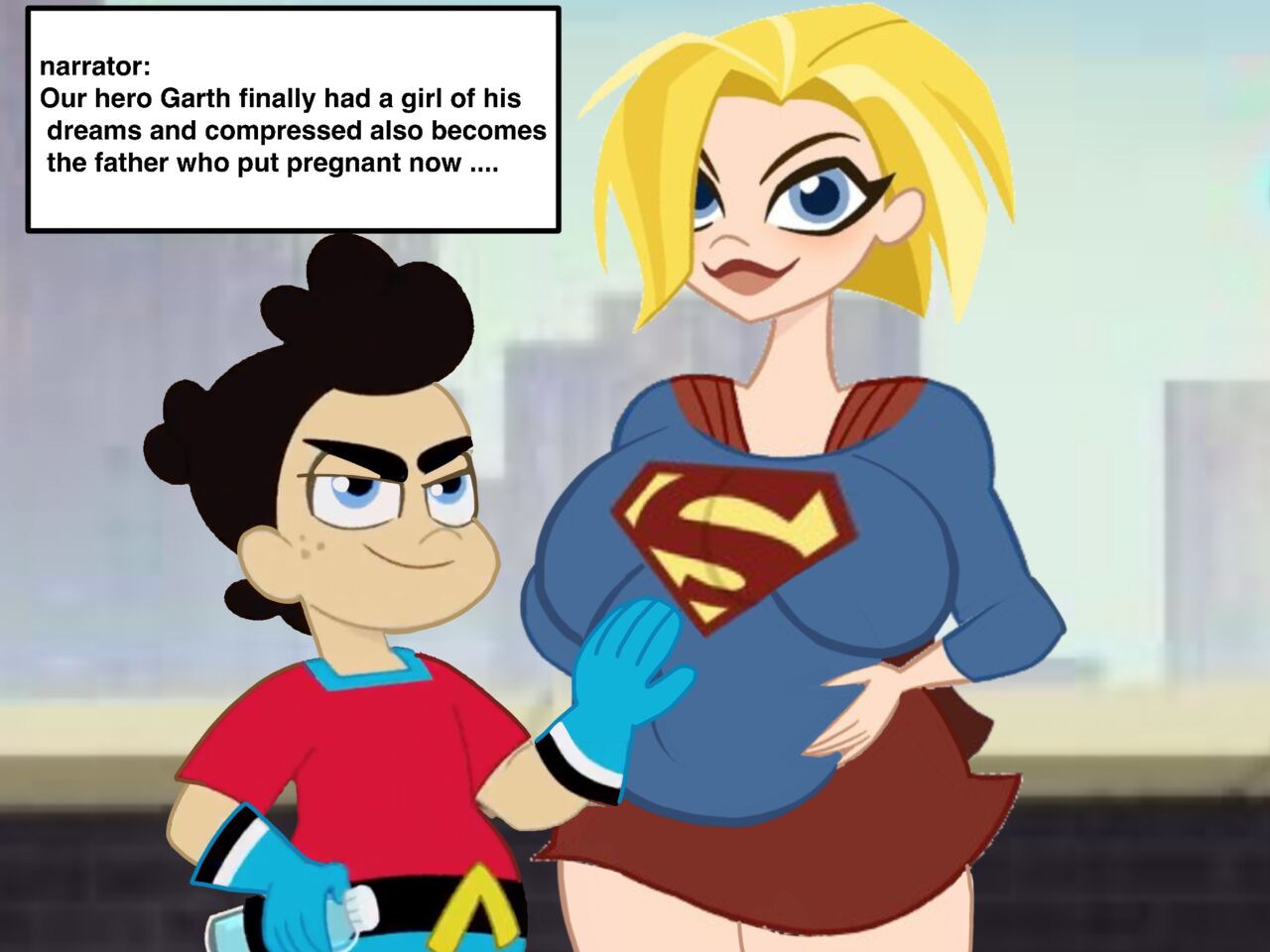Superboobgirl - the dream of Garth page 8 full