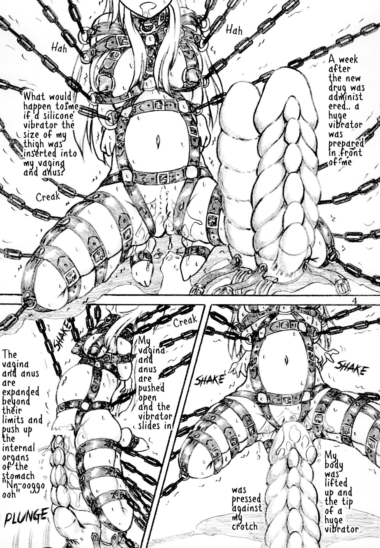 Joshidai nama zenshin kōsoku naizō kakuchō kyōsei zetchō | College girl fully restrained internal organs expanded forced to climax page 4 full