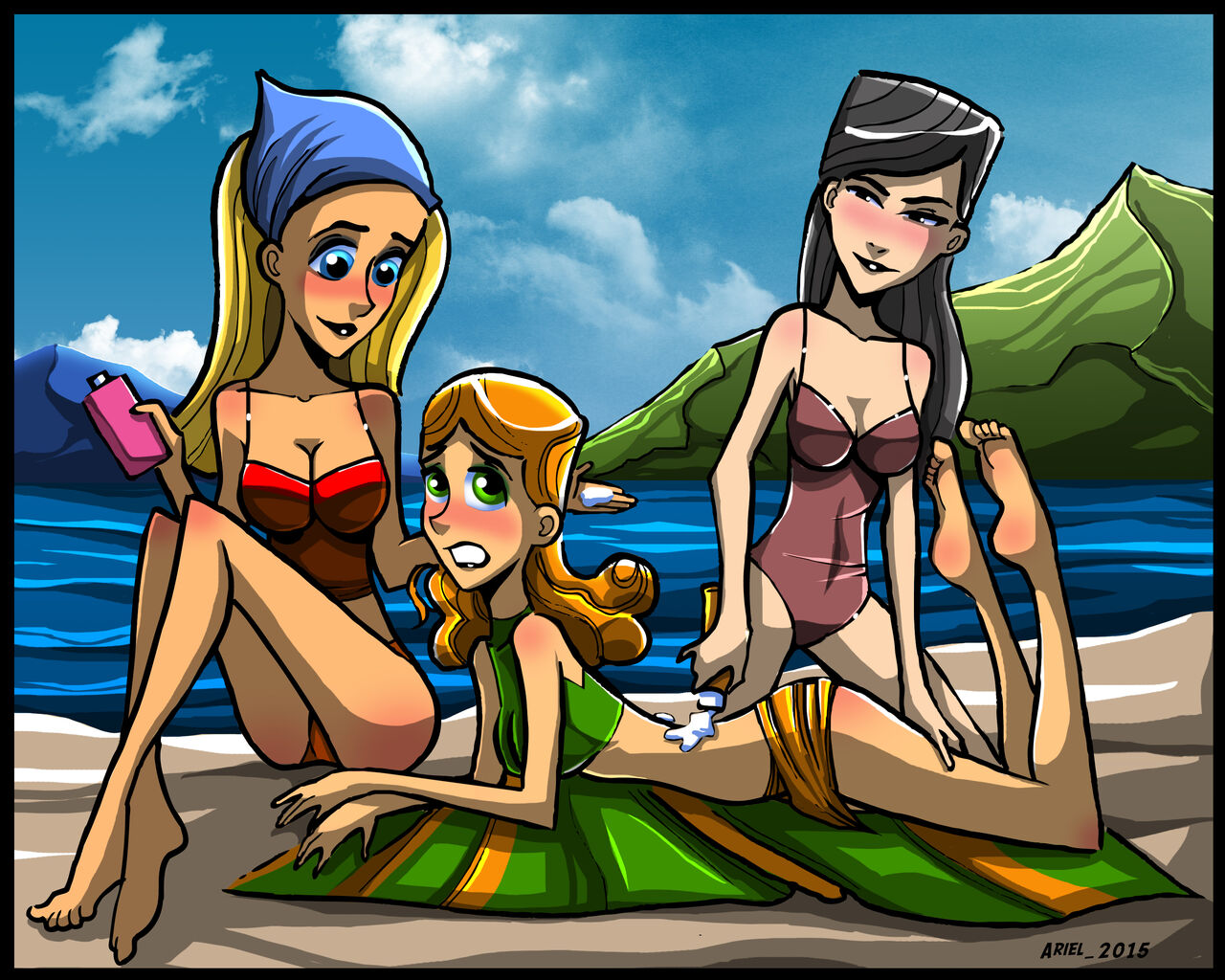 Total Drama Lotion Fatales, Volume 1 page 7 full