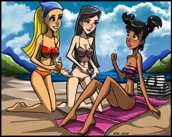 Total Drama Lotion Fatales, Volume 1 (Shannonandklara X AnoneySnufftan) cover