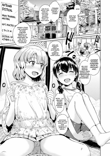 [Takahashi Note] Taiko no Renshuu-bi (Bokutachi Motto Ijiritai) [Digital][Spanish] [Shining Hentai] cover