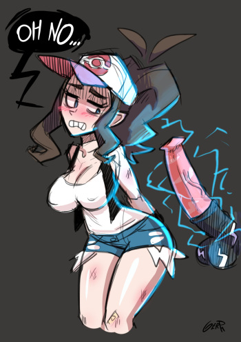 [Gerph] Hilda Horse Rape (Pokémon) cover