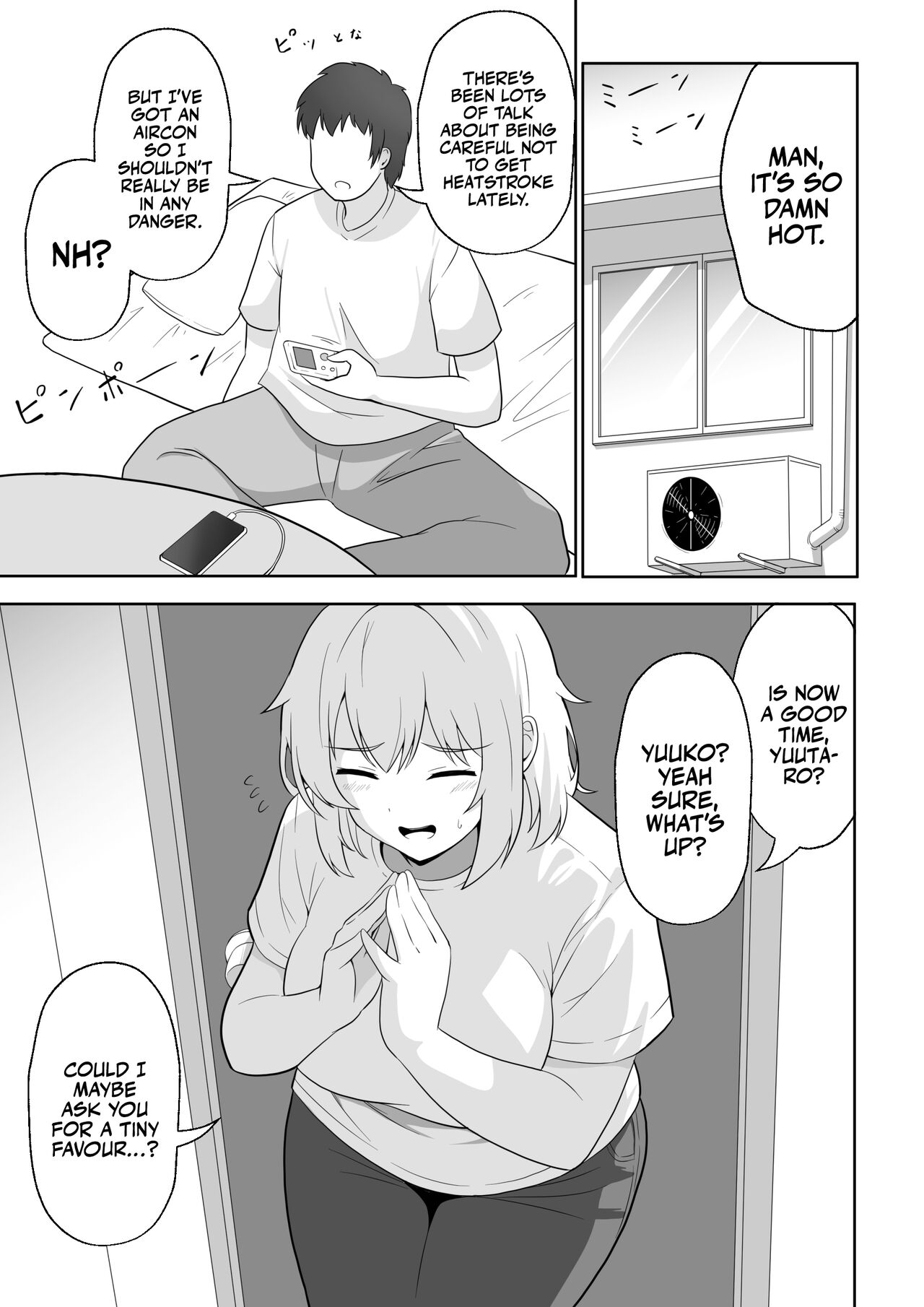 Apart no  Otonari-san  ga Yarasete Kureru  Hanashi My Nextdoor Neighbor Let Me Fuck Her page 4 full