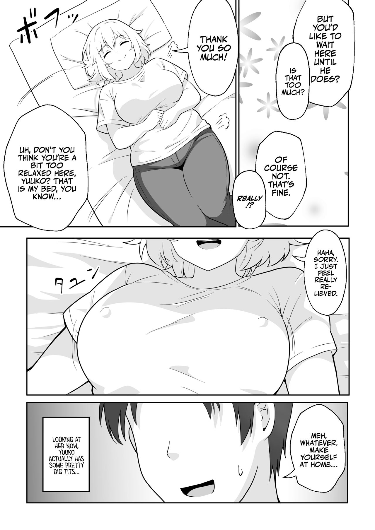 Apart no  Otonari-san  ga Yarasete Kureru  Hanashi My Nextdoor Neighbor Let Me Fuck Her page 6 full