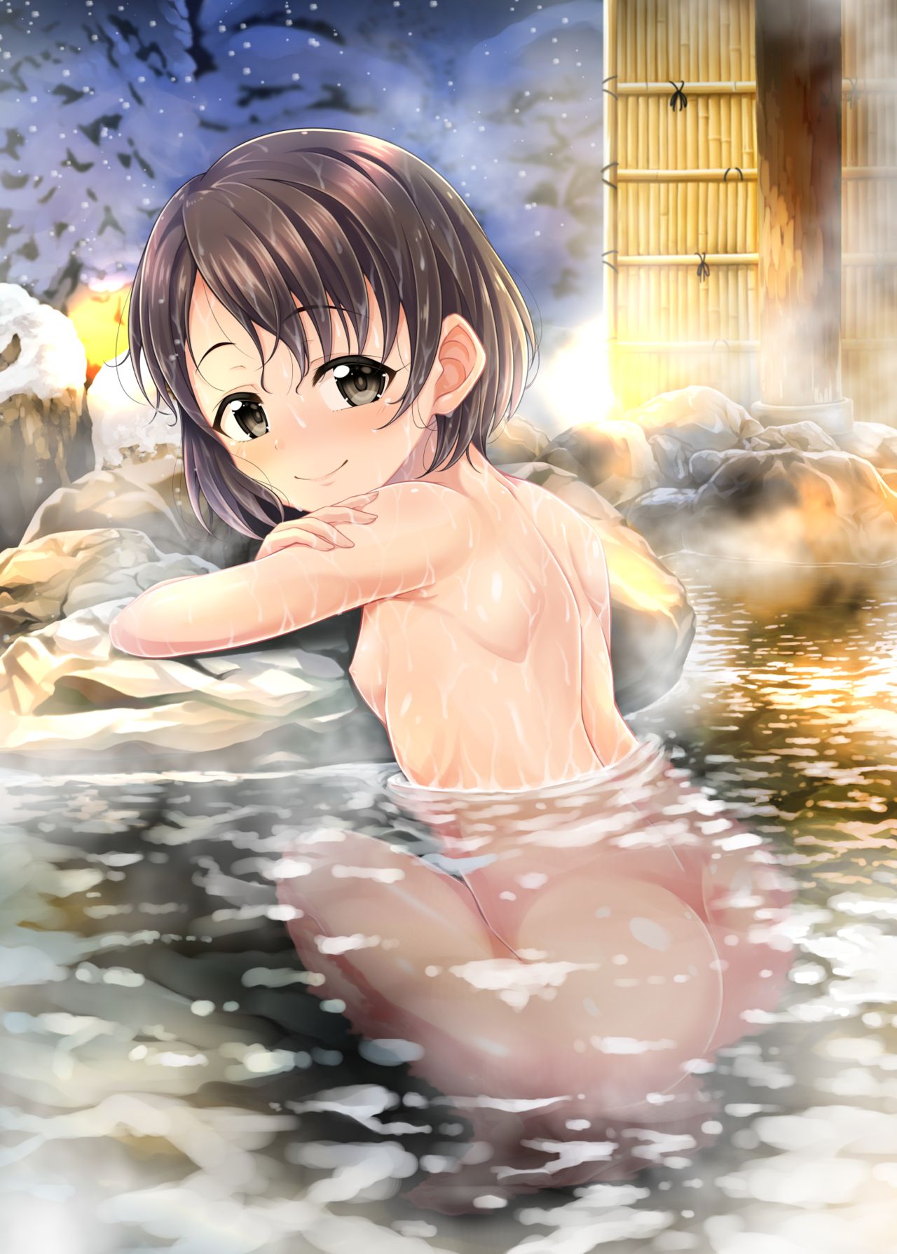 Chie to Otona no Onsen Ryokou | An Adult Onsen Trip With Chie page 2 full