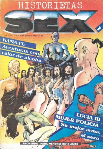 Historietas Sex 1 [Spanish] cover