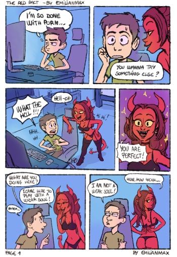 The red pact - by EmiliaNmax cover