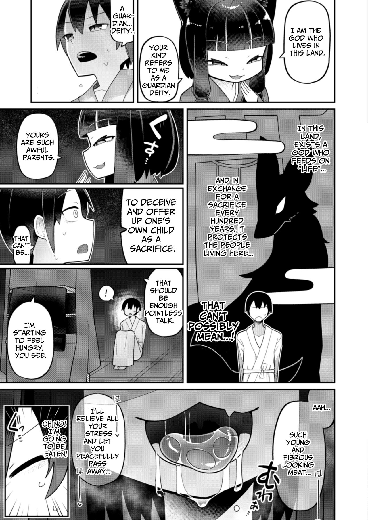 Okitsune-sama wa Niku o Hamu | The Fox Eats Meat page 7 full