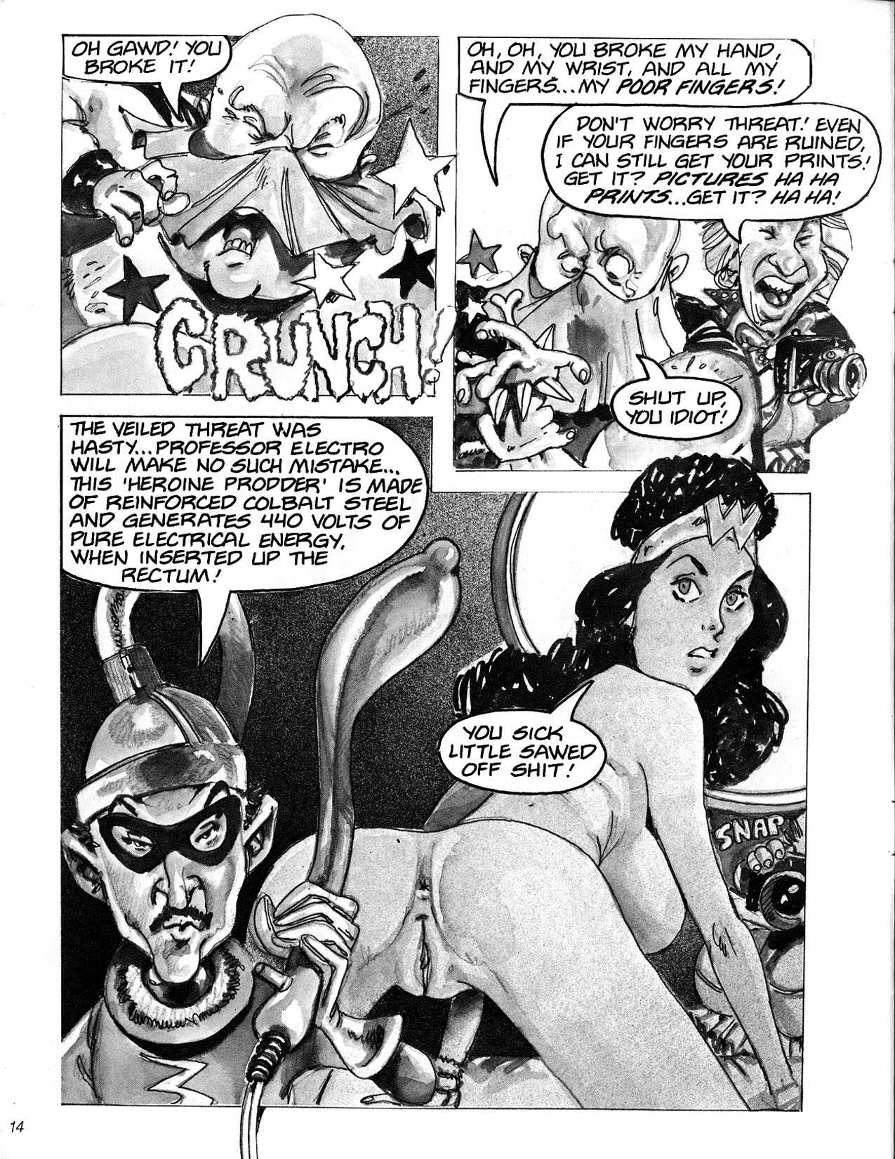 Sex Manuel's Fabulous Feeelthy Funnies page 12 full