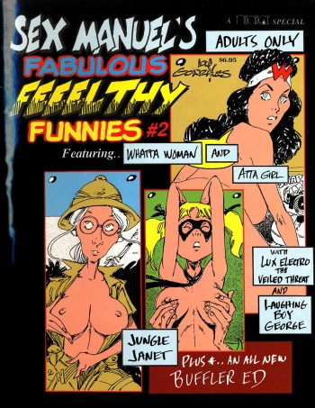 Sex Manuel's Fabulous Feeelthy Funnies cover