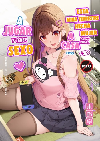[Kirintei (Kirin Kakeru)] Jiraikei Joshi wa Ie Totsu shite game Shinagara H mo Shitai~ | Esta Mina Terrestre Hecha Mujer Quiere Venir a Casa a Jugar y Tener Sexo~ [Spanish] [Hangyaku No Scanlation] [Digital] cover