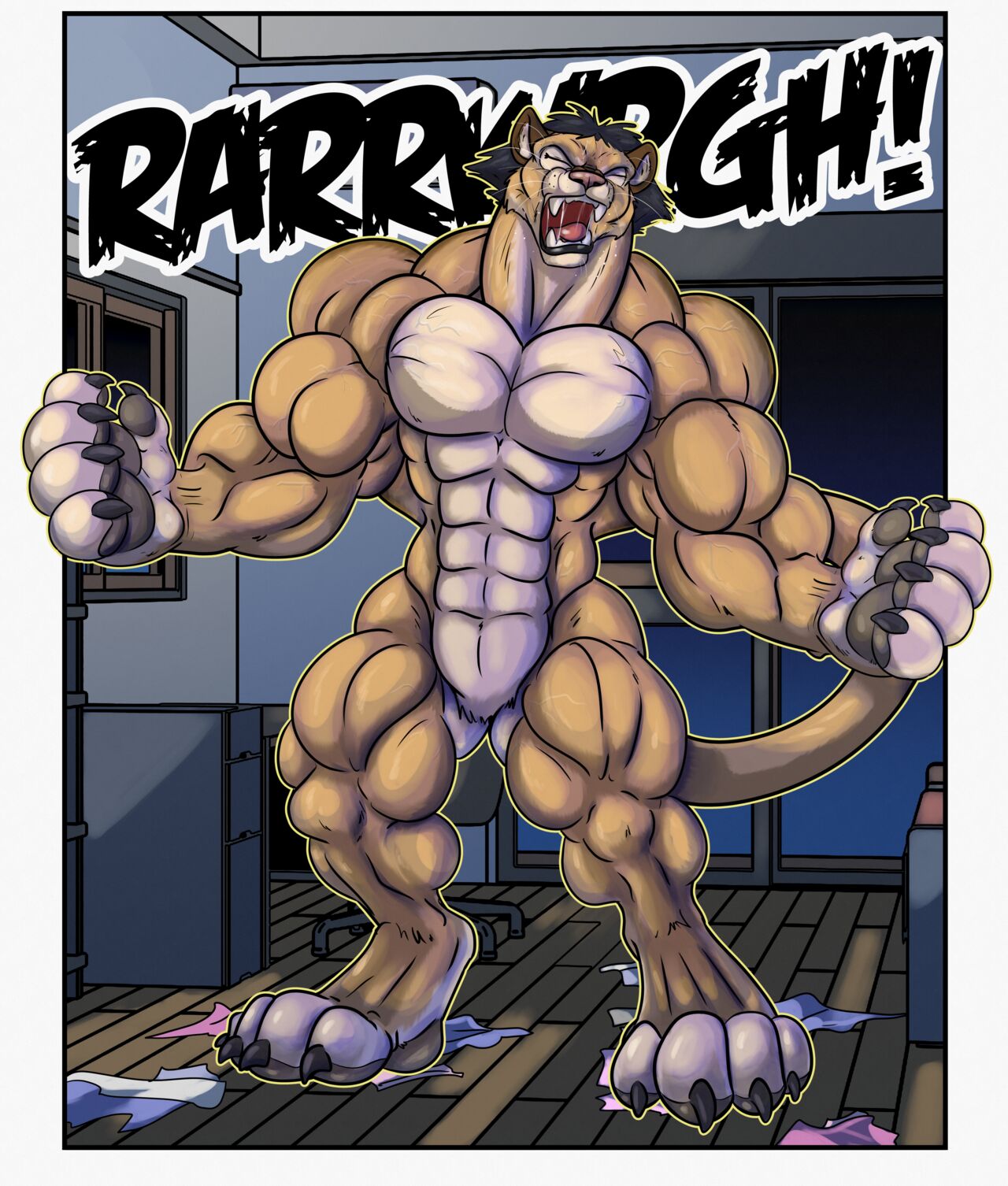 Muscle Kitty page 11 full