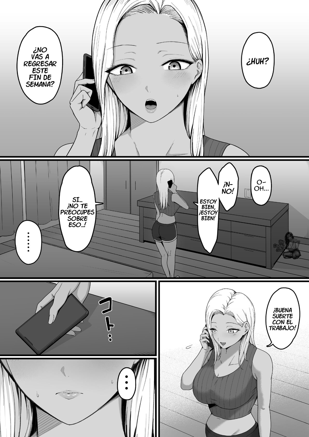 Kinjo no Gal Mama ni Kuwareru! | ¡Devorado Por La Mamá Gal Del Vecindario! page 11 full