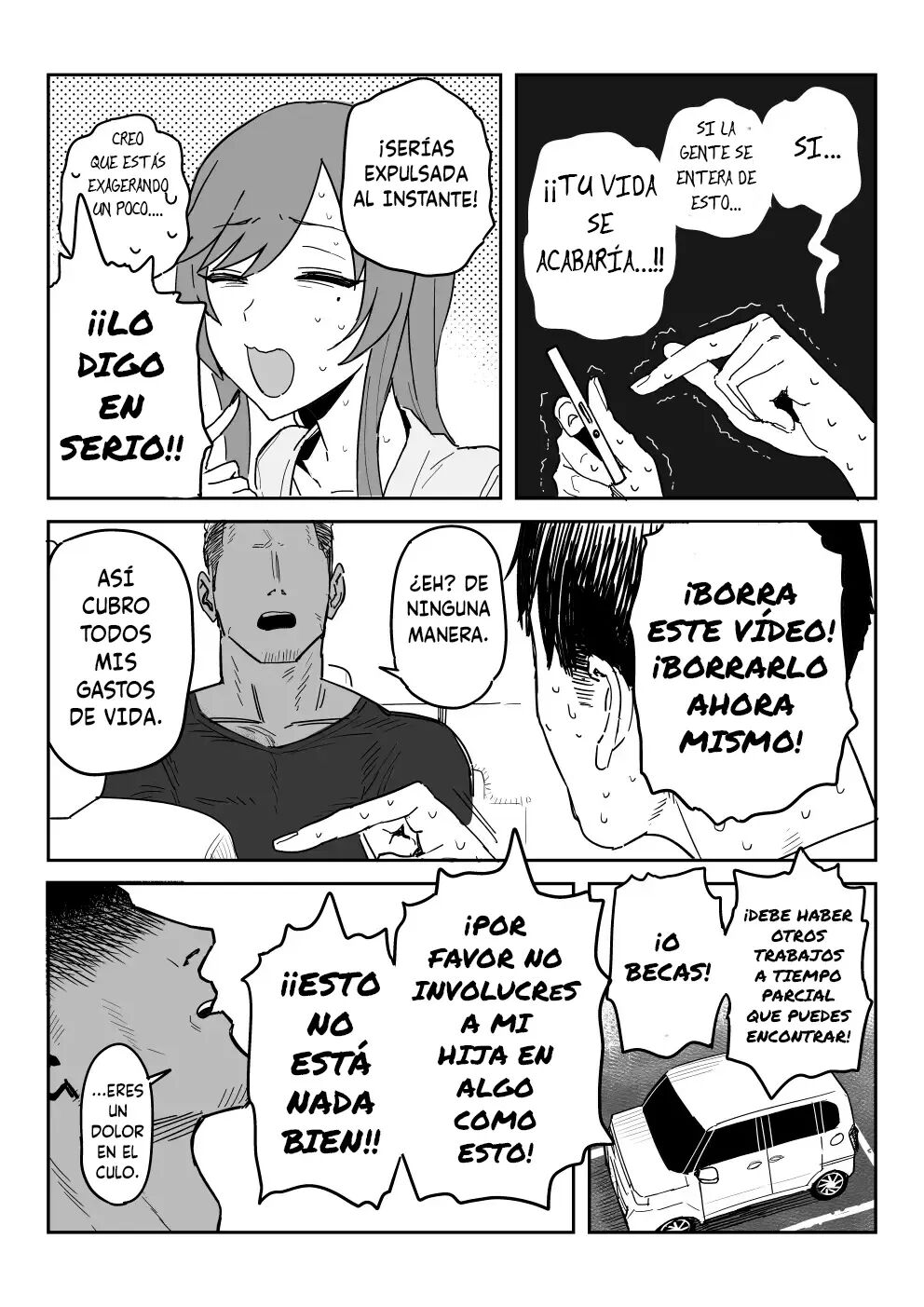 Tanesaki Kaori , Musume no Kawari ni Doujin AV Debut | Takesaki Kaori  Hace su Debut en un Douji AV en Lugar de su Hija page 10 full