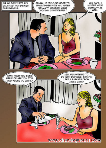 [DrawingIncest]Mr.Wilson visits his daughter for dinner one evening cover
