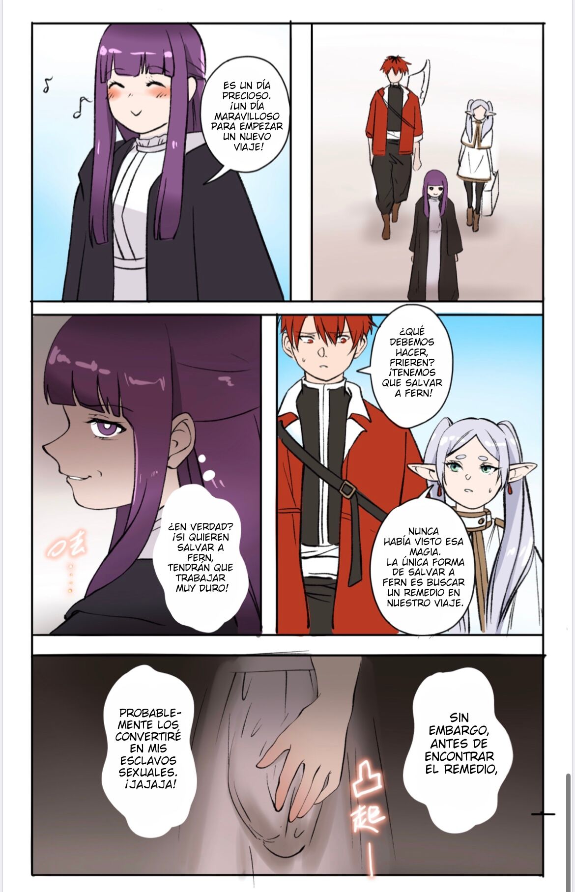 Yamiochi no Frieren Capitulo 1 page 12 full