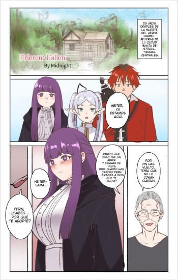 Yamiochi no Frieren Capitulo 1 cover