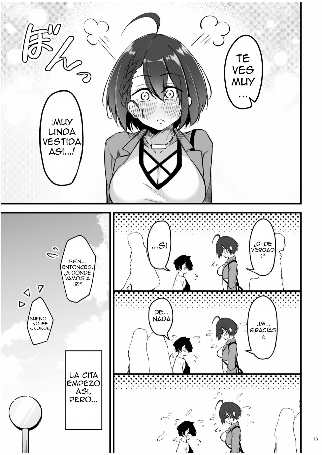 Atsuatsu Oyanami Soudanshitsu -Jissen Hen-  | El Cuarto de Consiliacion Amorosa 2 ~El Arco de Baltimore~ page 12 full