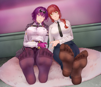 [YueHeiDao] Kafka And Makima [Honkai: Star Rail, Chansaw Man] cover