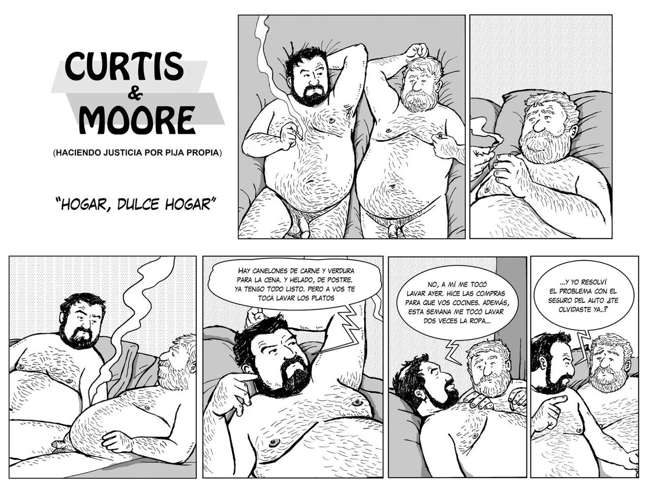 Dos Gordos audaces: Curtis y Moore page 12 full