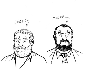 [Guibu] Dos Gordos audaces: Curtis y Moore cover