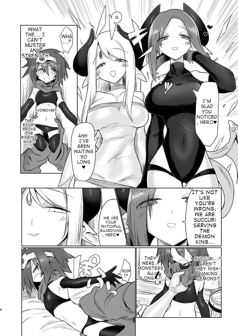 Onna Inma Nanode Onna Yuusha-sama Osoi Masu!! page 5 full