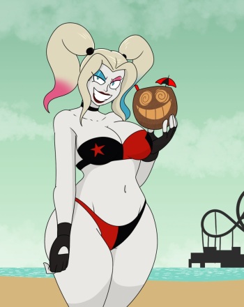 [ComicalWeapon] Open Bar - Harley Quinn cover