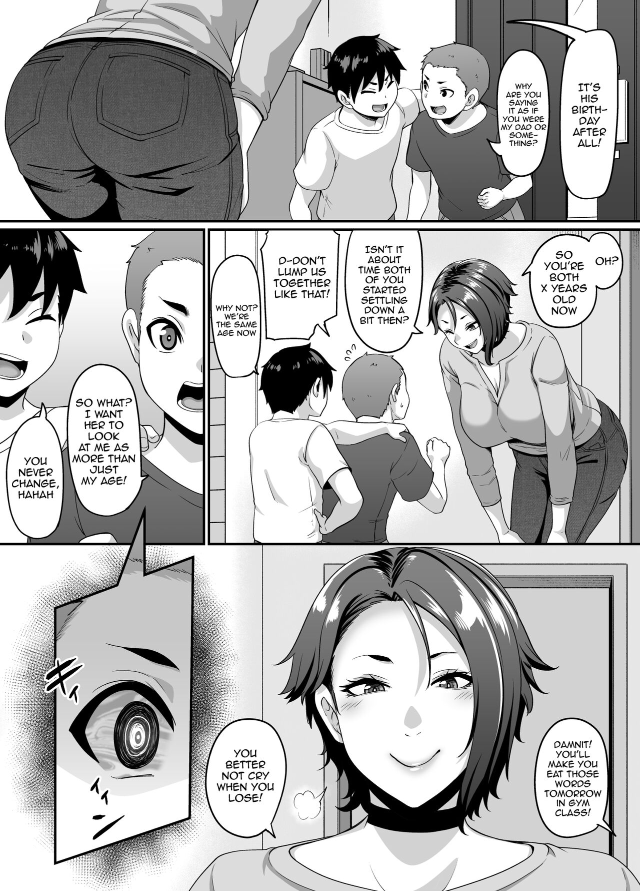 Musuko no Tomodachi  ni Miryou Sareta YanMama wa Mesu ni Naru page 3 full
